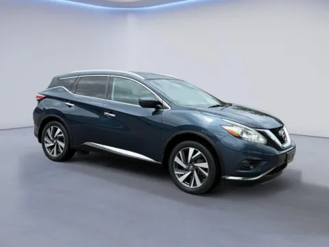 Blue 2017 Nissan Murano Platinum for sale in Alcoa, TN