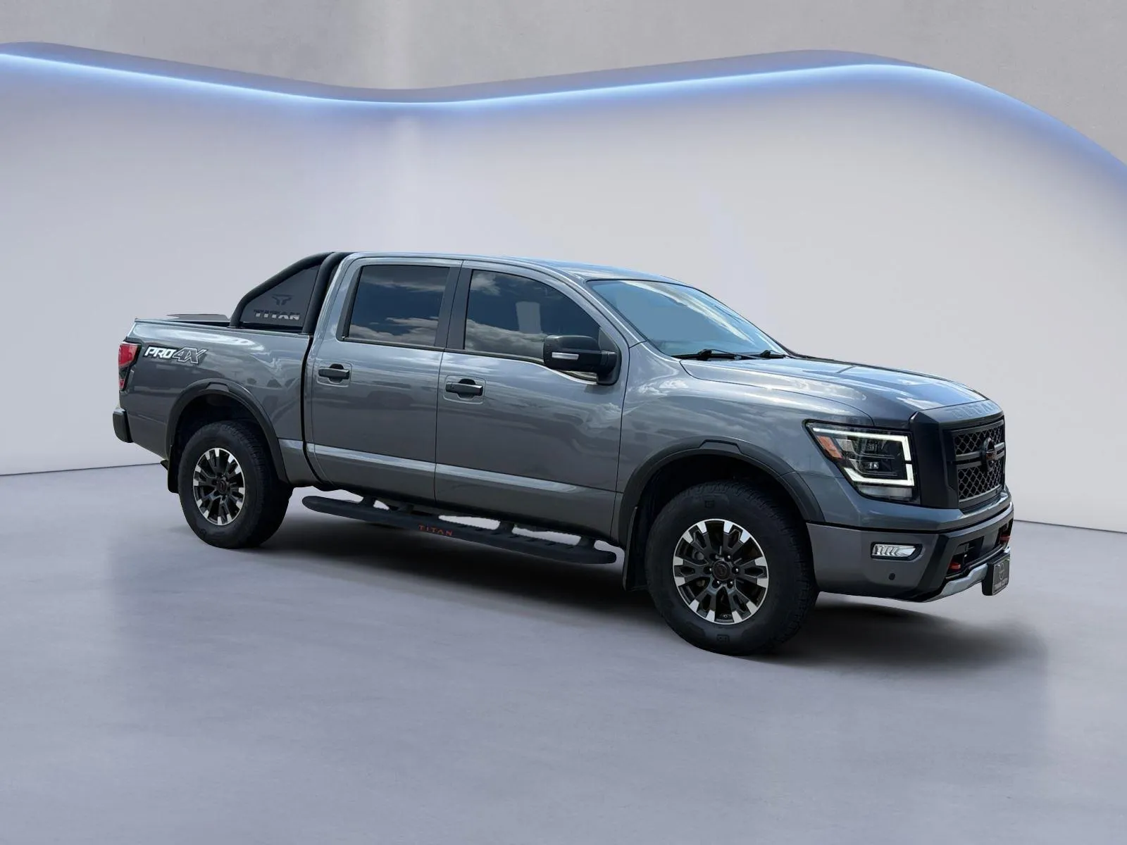 Gray 2024 Nissan Titan PRO-4X for sale in Alcoa, TN