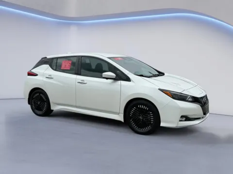White 2023 Nissan LEAF SV PLUS for sale in Alcoa, TN