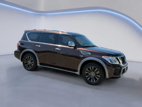Brown 2017 Nissan Armada Platinum for sale in Alcoa, TN