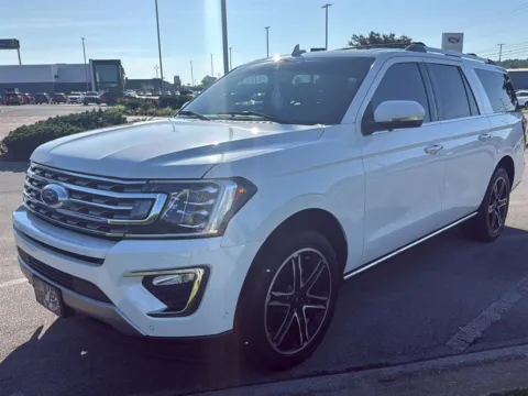 White 2021 FORD EXPEDITION LIMI for sale in Knoxville, TN