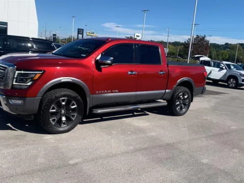 Photos of 2020 Nissan Titan Platinum Reserve for sale in Knoxville, TN at Cadillac of Knoxville