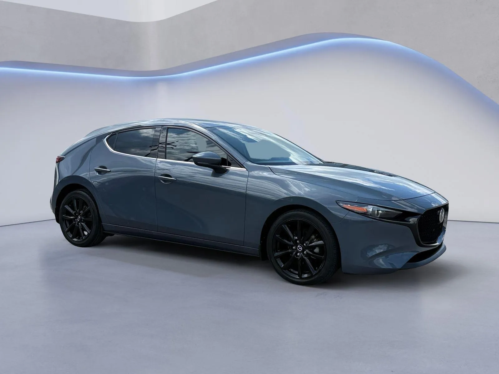 Gray 2021 Mazda Mazda3 Hatchback Premium for sale in Knoxville, TN