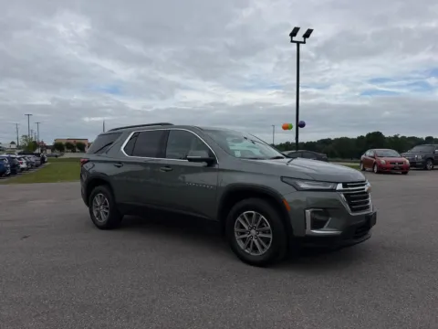 Silver 2023 Chevrolet Traverse LT Cloth for sale in Maryville, TN