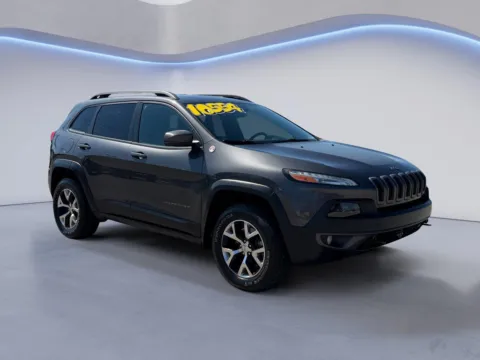 Gray 2017 Jeep Cherokee Trailhawk L Plus for sale in Maryville, TN