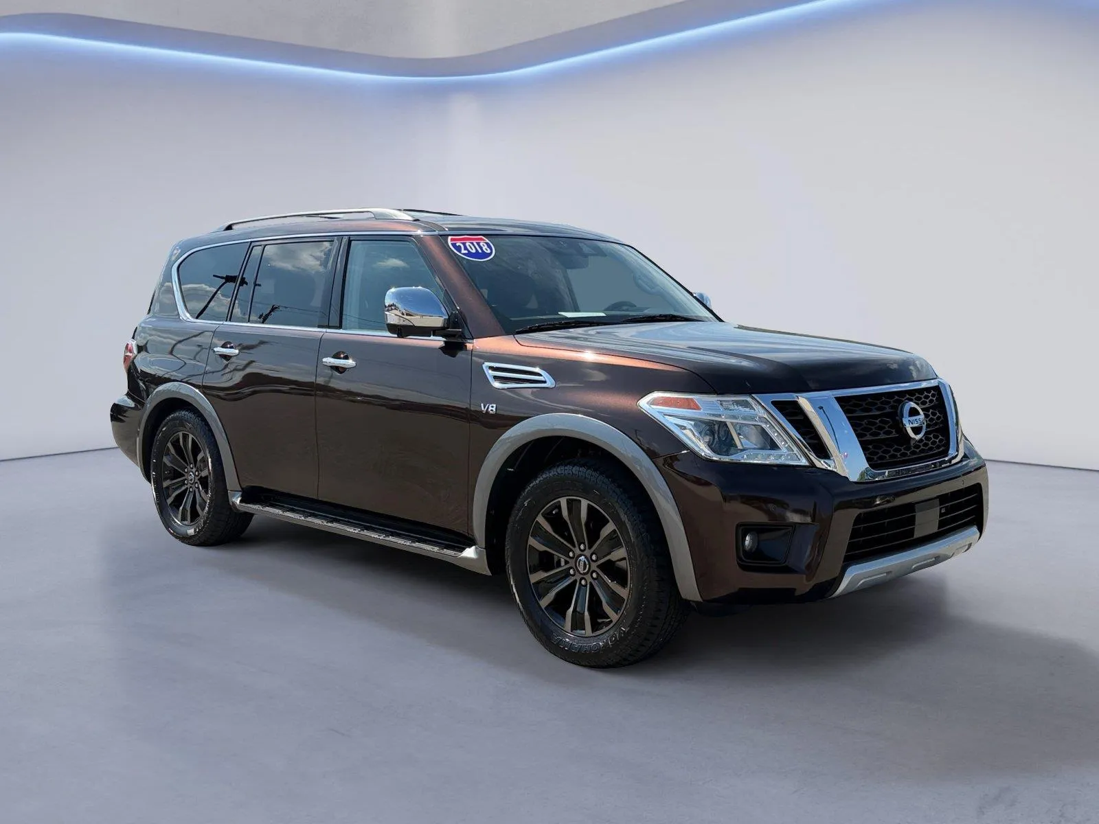 Brown 2018 Nissan Armada Platinum for sale in Maryville, TN