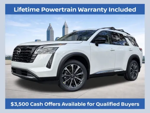 White 2026 Nissan Pathfinder Platinum for sale in Marietta, GA