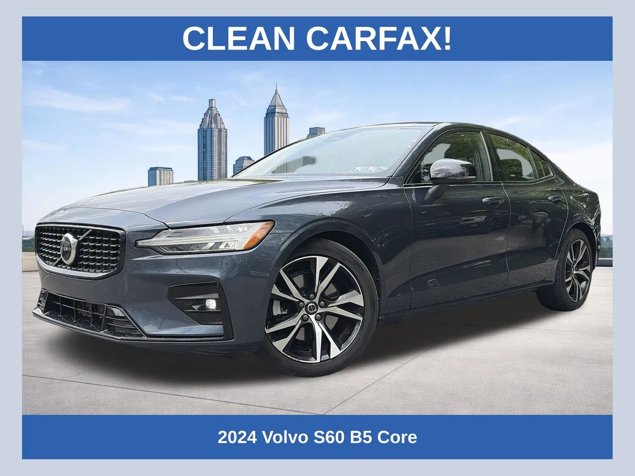 Blue 2024 Volvo S60 B5 Core Dark Theme for sale in Marietta, GA