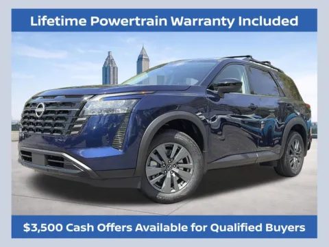 Blue 2026 Nissan Pathfinder SV for sale in Marietta, GA