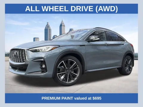 Gray 2025 INFINITI QX55 ESSENTIAL for sale in Marietta, GA