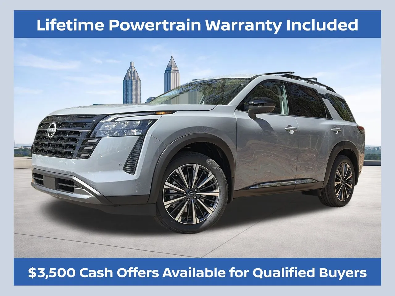 Gray 2026 Nissan Pathfinder Platinum for sale in Marietta, GA
