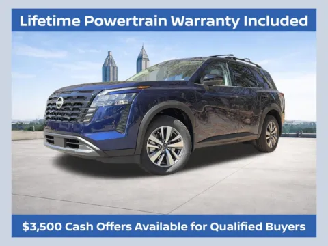 Blue 2026 Nissan Pathfinder SL for sale in Marietta, GA