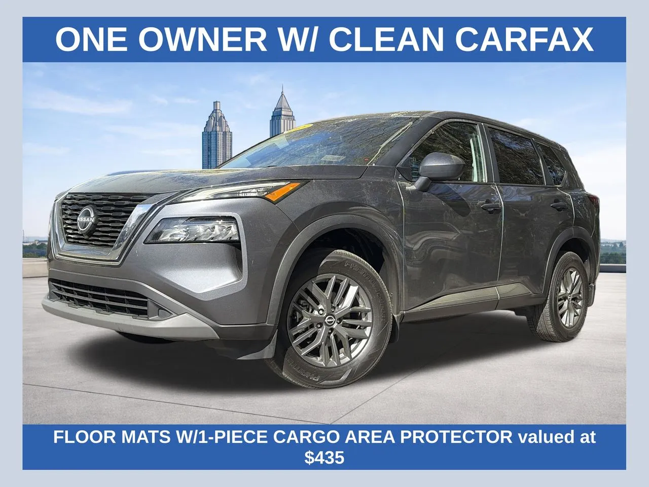 Gray 2023 Nissan Rogue S for sale in Marietta, GA