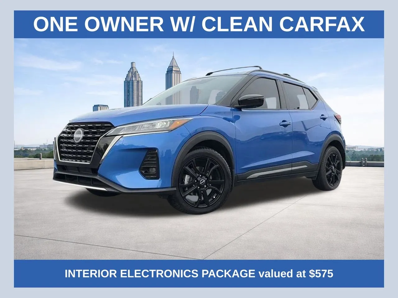 Blue 2023 Nissan Kicks SR for sale in Marietta, GA