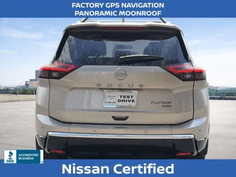 Another view of 2025 Nissan Rogue Platinum for sale in Marietta, GA at Nissan of Marietta