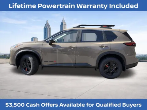 Photos of 2026 Nissan Rogue Rock Creek for sale in Marietta, GA at Nissan of Marietta