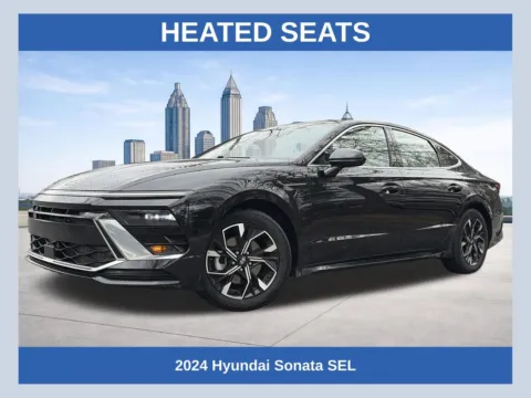 Black 2024 Hyundai Sonata SEL for sale in Marietta, GA