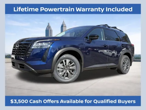 Blue 2026 Nissan Pathfinder SV for sale in Marietta, GA