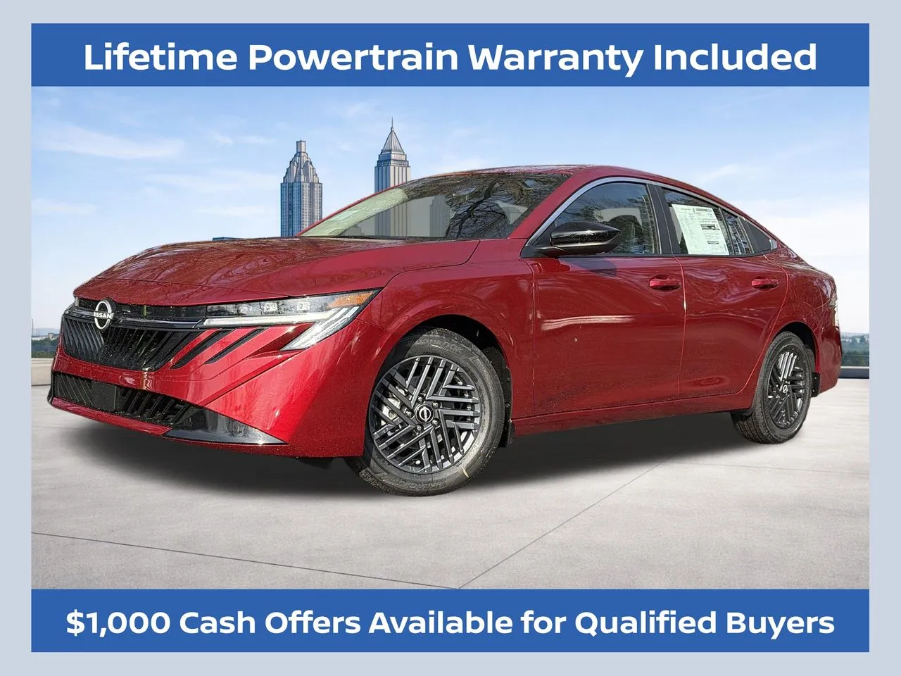 Red 2026 Nissan Sentra SV for sale in Marietta, GA