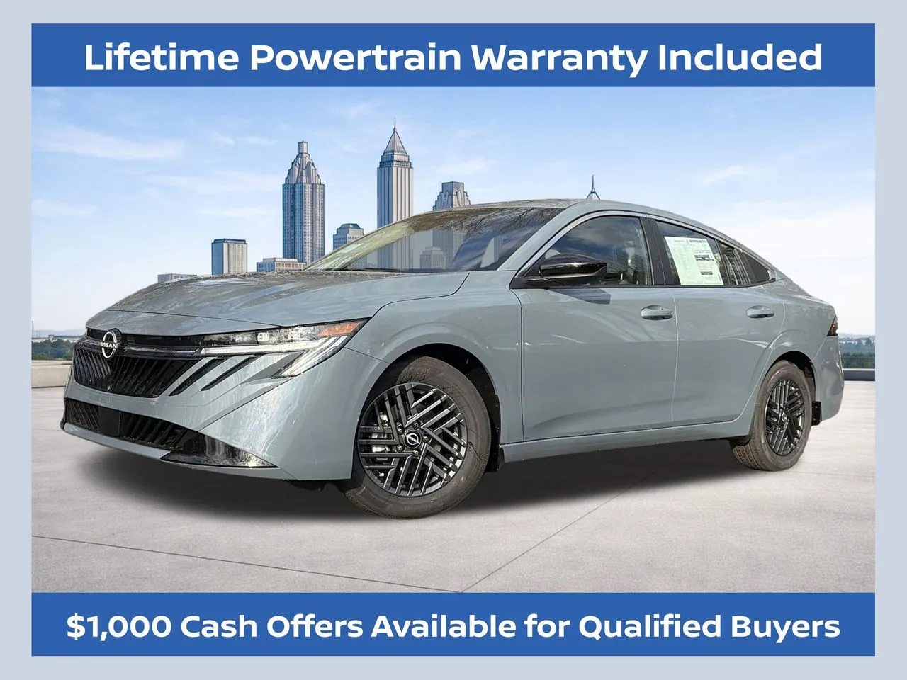 Gray 2026 Nissan Sentra SV for sale in Marietta, GA