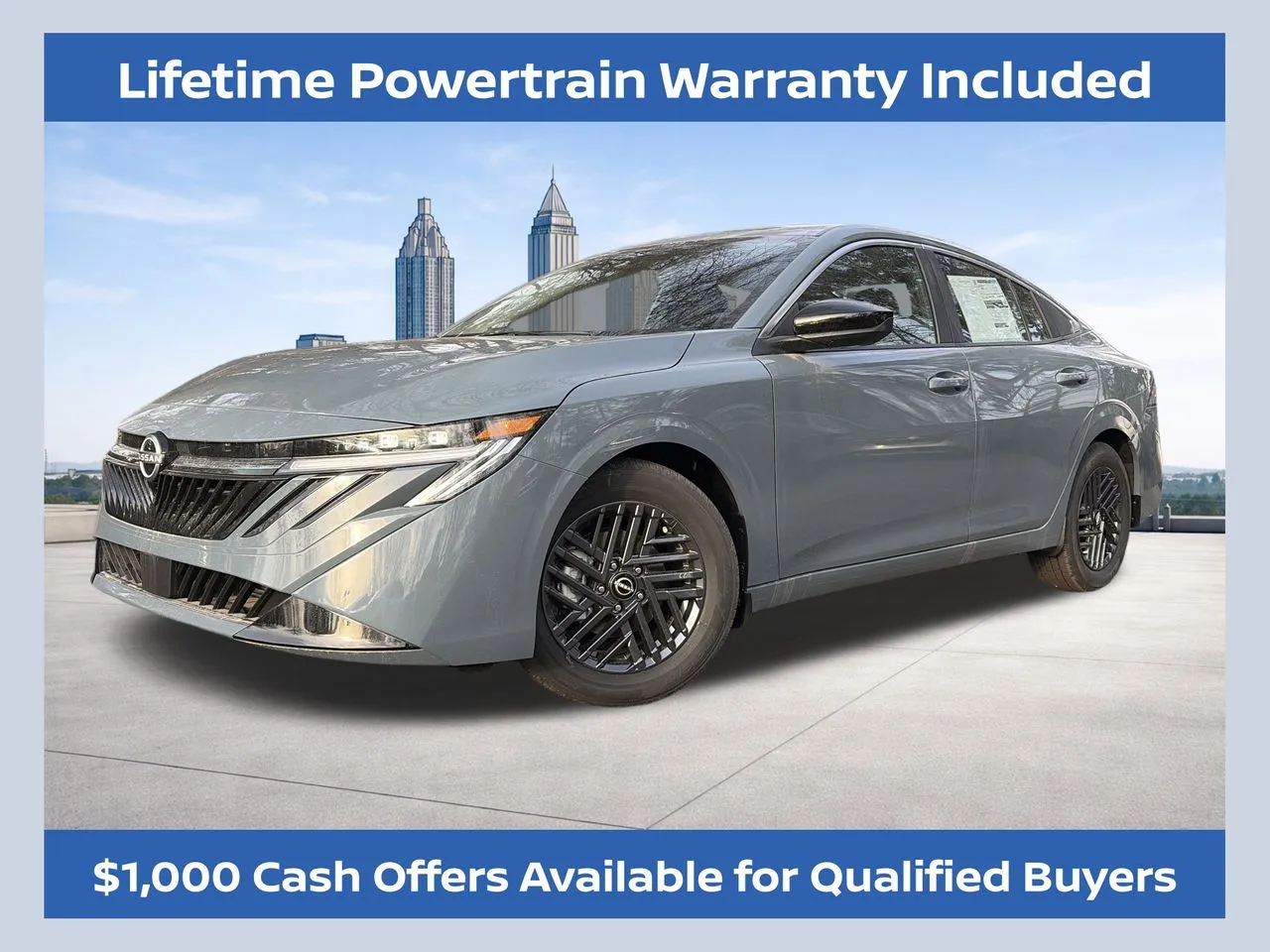 Gray 2026 Nissan Sentra SV for sale in Marietta, GA