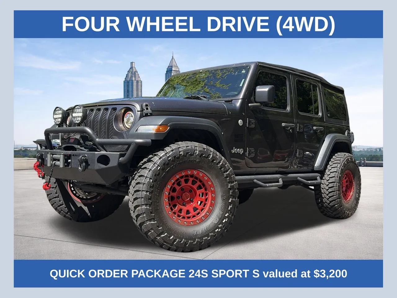 Gray 2018 Jeep Wrangler Unlimited Sport S for sale in Marietta, GA