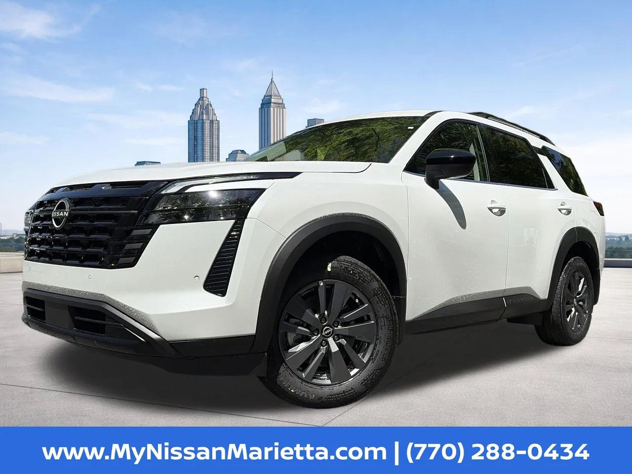 White 2026 Nissan Pathfinder SV for sale in Marietta, GA