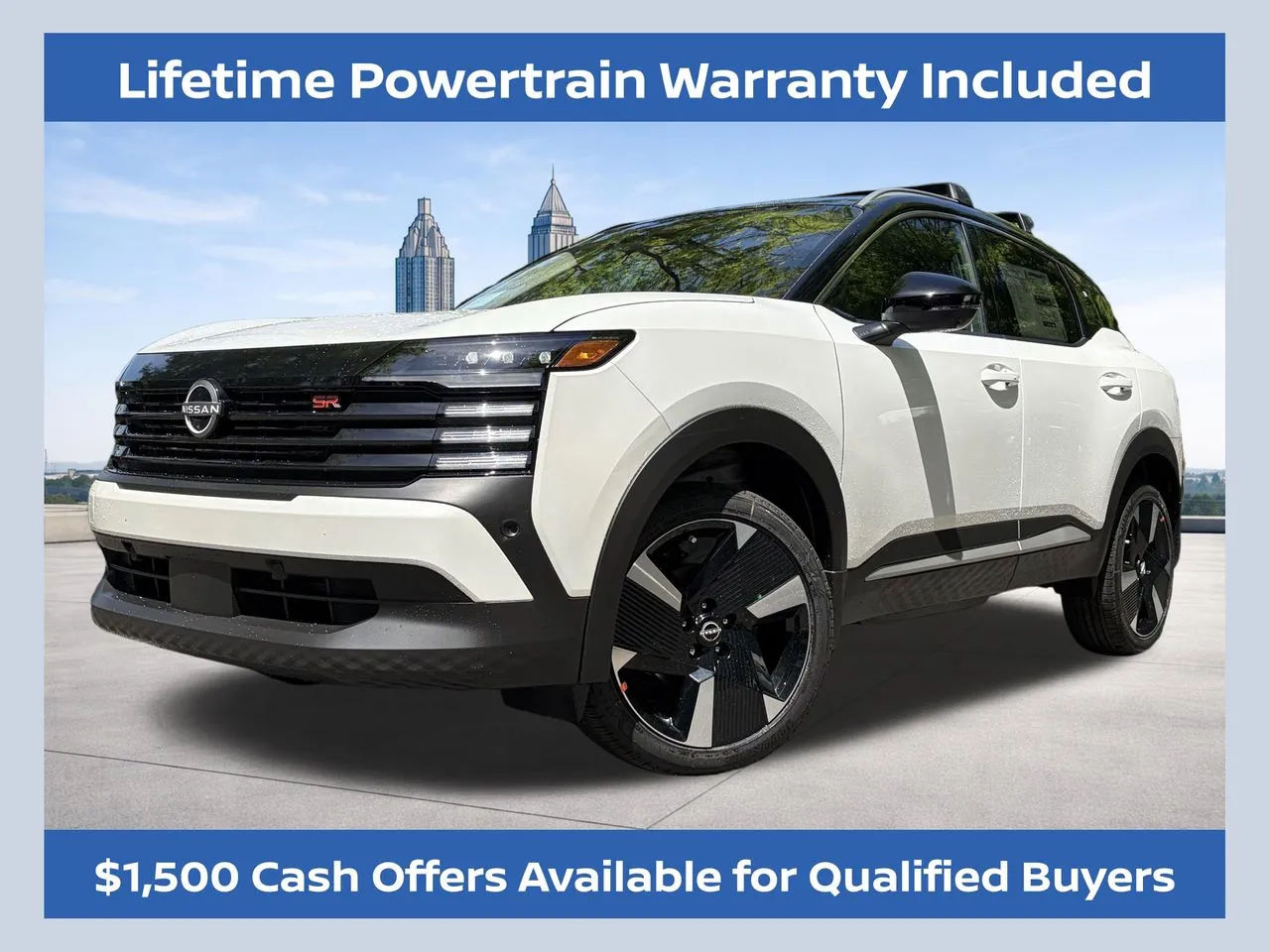 White 2026 Nissan Kicks SR for sale in Marietta, GA