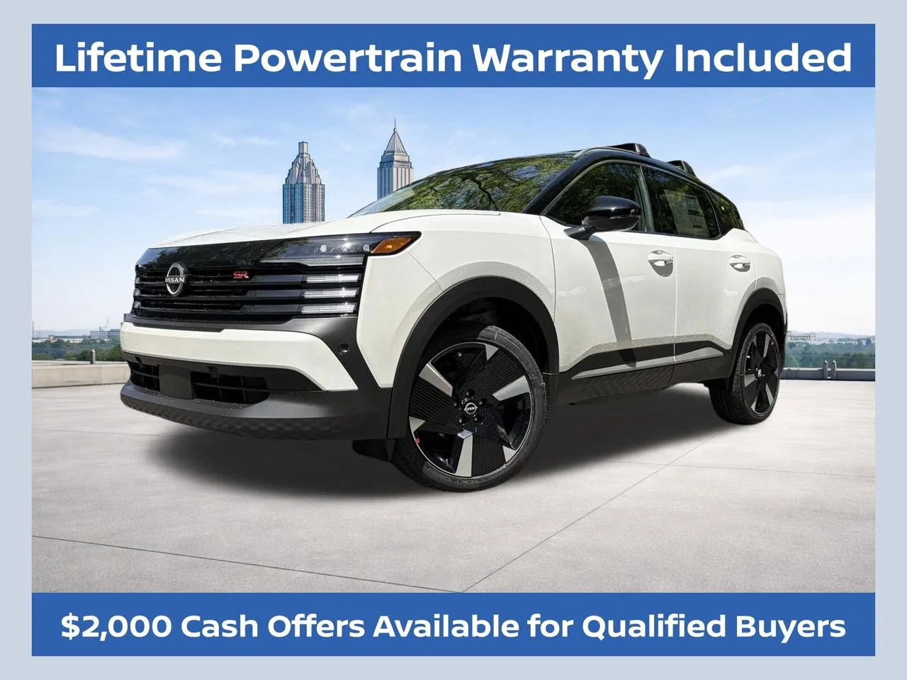 White 2026 Nissan Kicks SR for sale in Marietta, GA