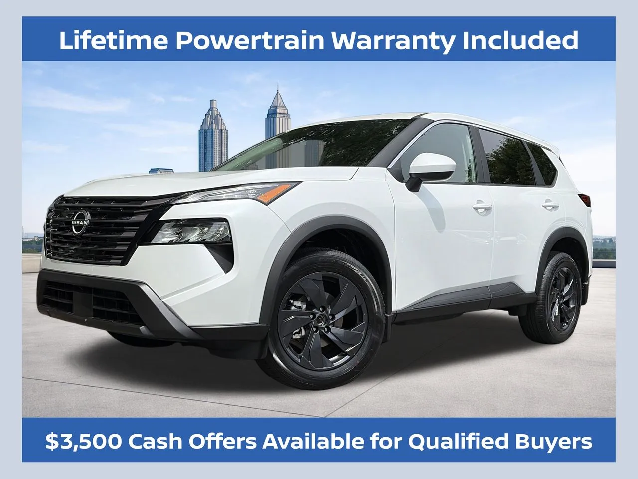 White 2026 Nissan Rogue SV for sale in Marietta, GA