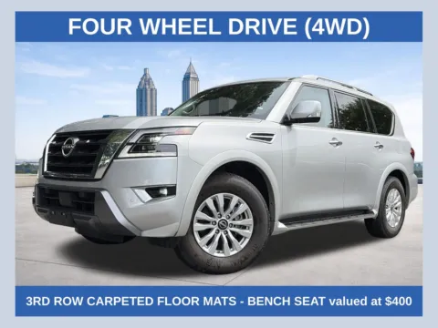 Silver 2024 Nissan Armada SV for sale in Marietta, GA