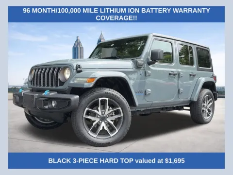 Gray 2024 Jeep Wrangler Sport S 4xe for sale in Marietta, GA