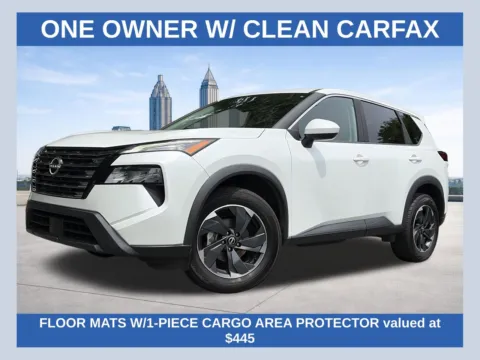 White 2024 Nissan Rogue SV for sale in Marietta, GA