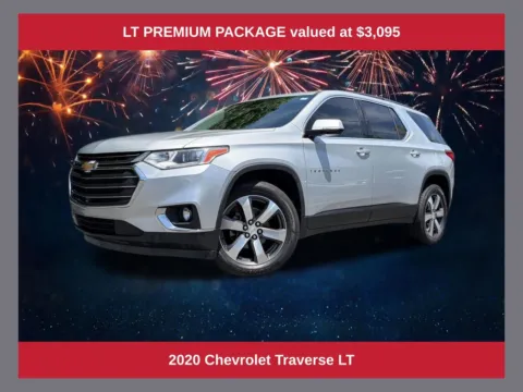 Silver 2020 Chevrolet Traverse 3LT for sale in Marietta, GA