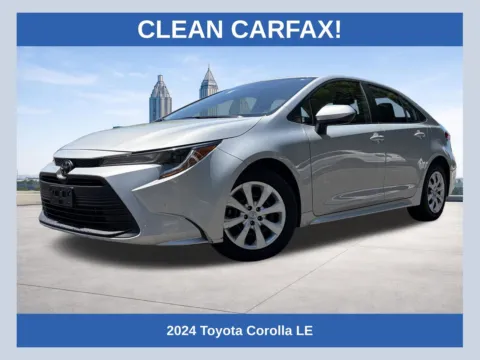 Silver 2024 Toyota Corolla LE for sale in Marietta, GA