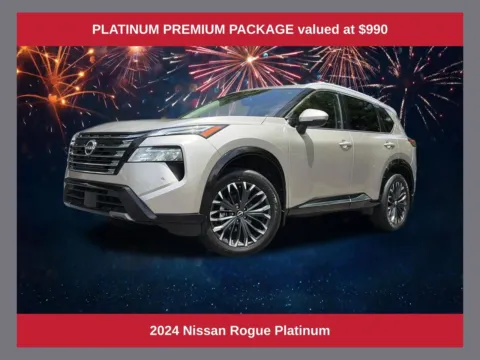 Silver 2024 Nissan Rogue Platinum for sale in Marietta, GA