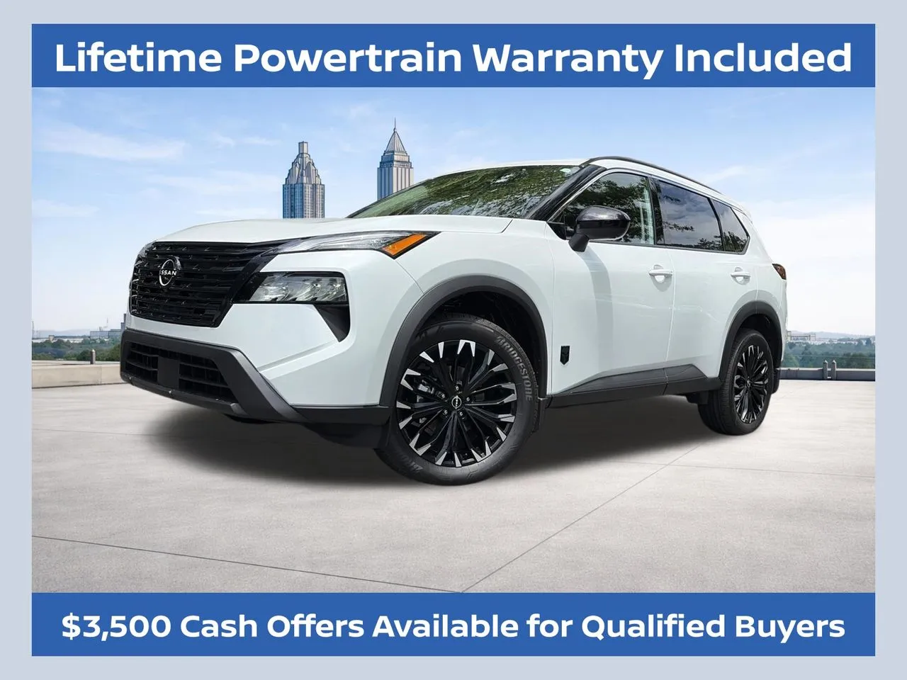 White 2026 Nissan Rogue Dark Armor for sale in Marietta, GA