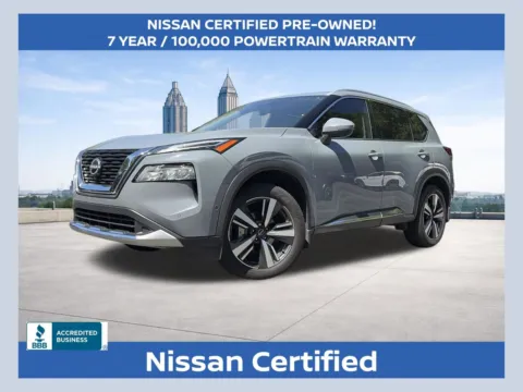 Gray 2023 Nissan Rogue Platinum for sale in Marietta, GA