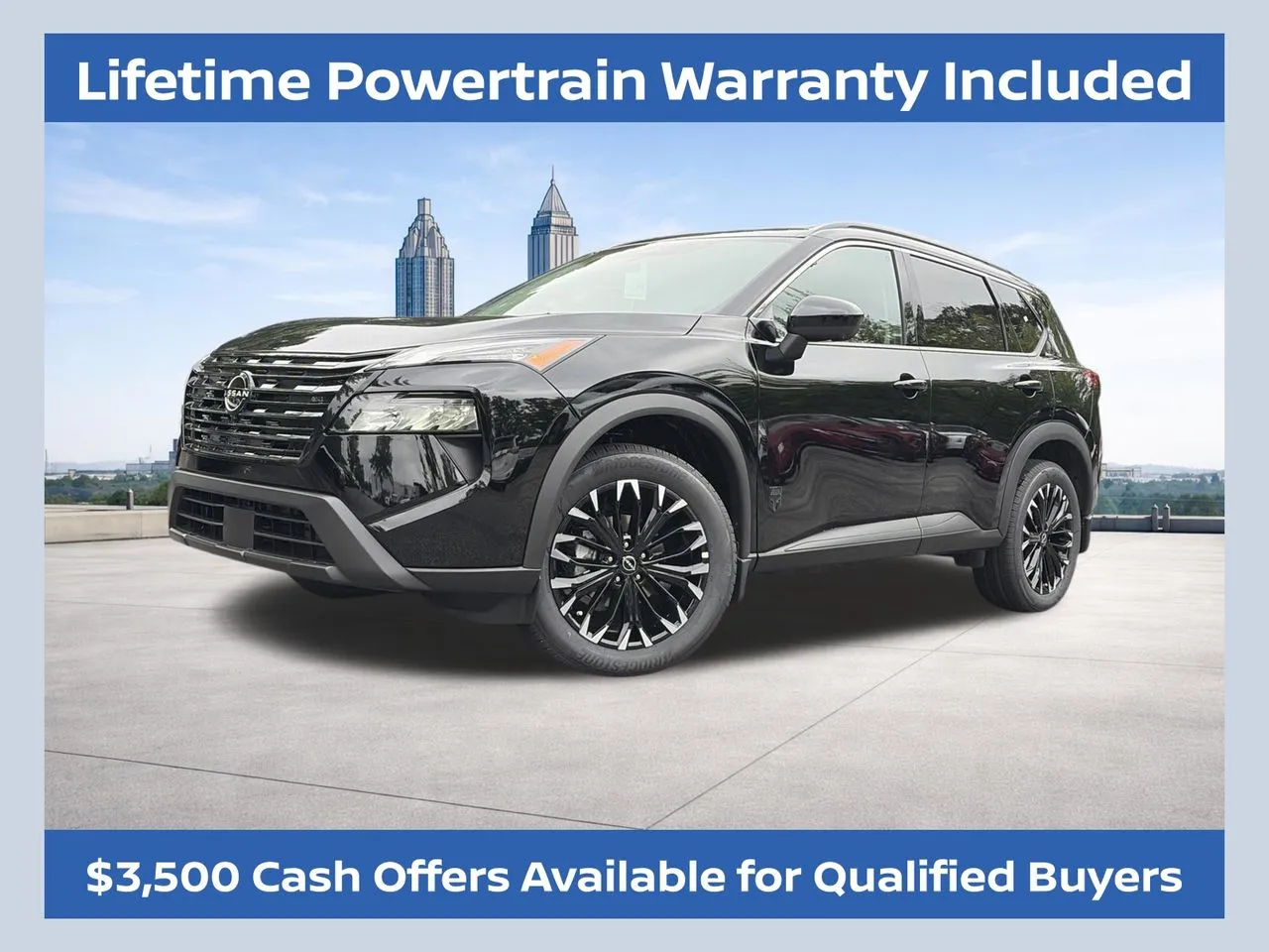 Black 2026 Nissan Rogue Dark Armor for sale in Marietta, GA
