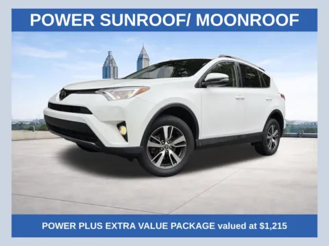 White 2018 Toyota RAV4 XLE for sale in Marietta, GA