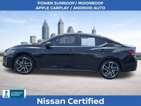 Photos of 2025 Nissan Sentra SR for sale in Marietta, GA at Nissan of Marietta