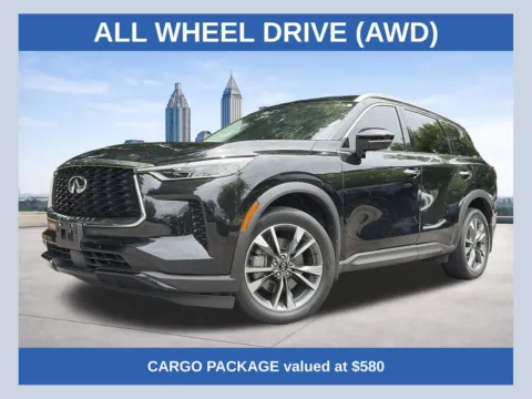 Black 2023 INFINITI QX60 LUXE for sale in Marietta, GA