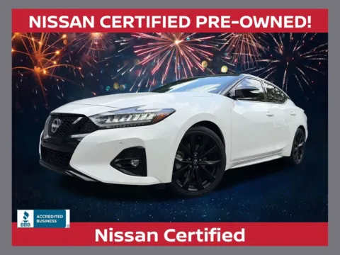 White 2023 Nissan Maxima SR for sale in Marietta, GA