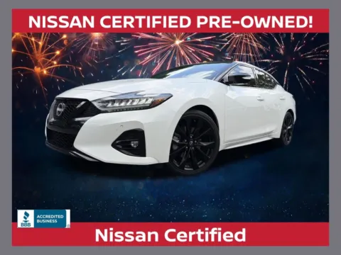 White 2023 Nissan Maxima SR for sale in Marietta, GA