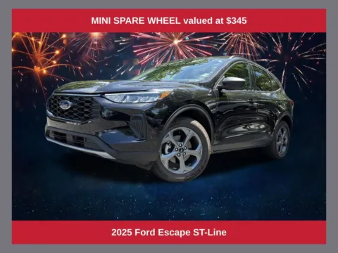 Black 2025 Ford Escape ST-Line for sale in Marietta, GA