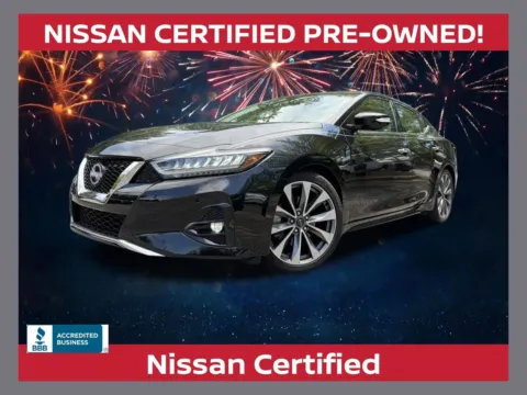 Black 2023 Nissan Maxima Platinum for sale in Marietta, GA