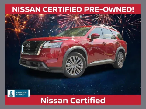 Red 2024 Nissan Pathfinder SL for sale in Marietta, GA
