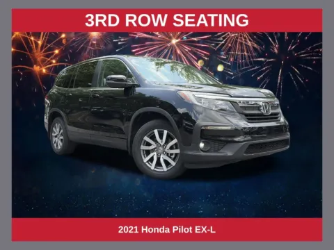 Black 2021 Honda Pilot EX-L for sale in Marietta, GA