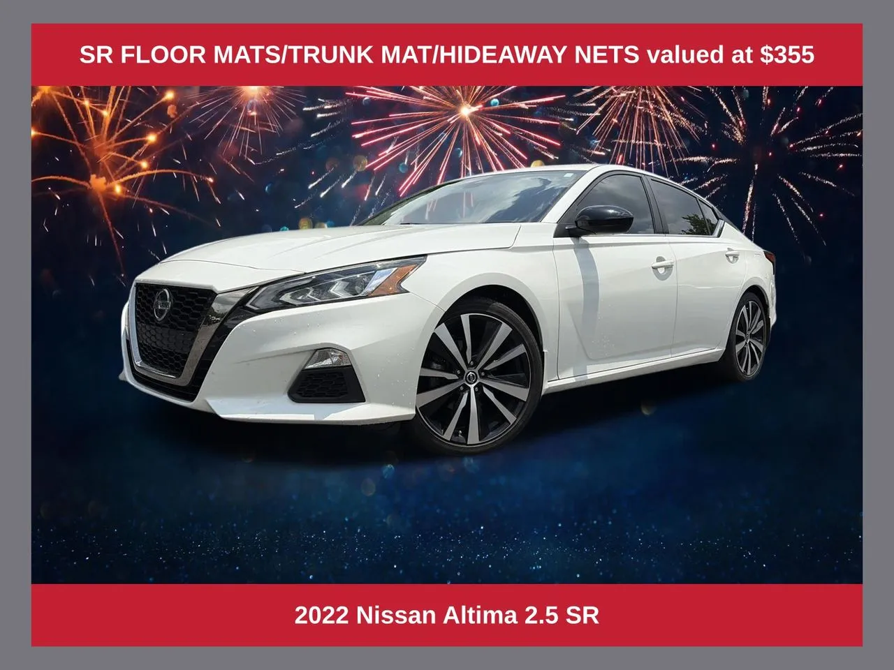 White 2022 Nissan Altima 2.5 SR for sale in Marietta, GA