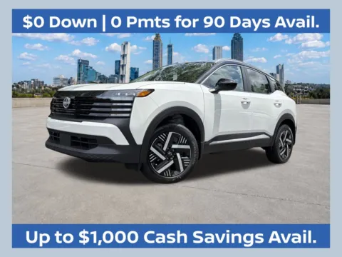 White 2026 Nissan Kicks SV for sale in Marietta, GA